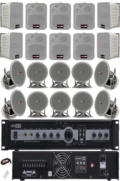 Lastvoice Double Paket-6 Anfili Duvar ve Tavan Hoparlör Seti ürün görseli