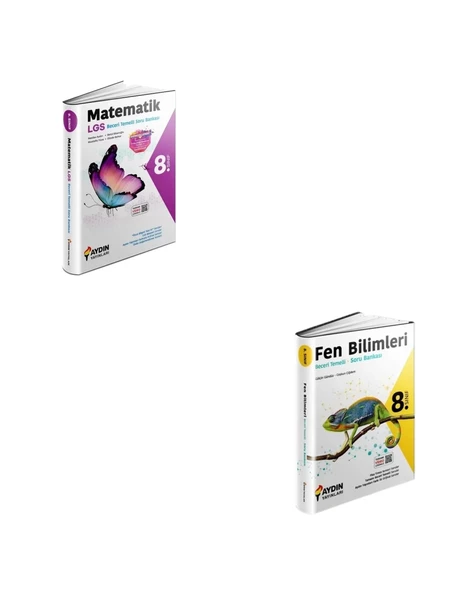 LGS 8.Sınıf Matematik Fen Bilimleri BTS Soru Bankası