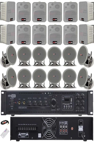 Lastvoice Double Paket-7 Anfili Duvar ve Tavan Hoparlör Seti ürün görseli 1