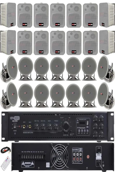 Lastvoice Double Paket-8 Anfili Duvar ve Tavan Hoparlör Seti ürün görseli