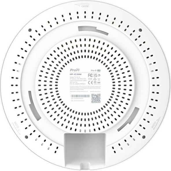 Ip-Com Pro-6-Lr Wi-Fi 6 Indoor 802.11A/B/G/N/AC/AX Dual-Band Long Range Access Point, 2.4ghz & 5ghz - 2