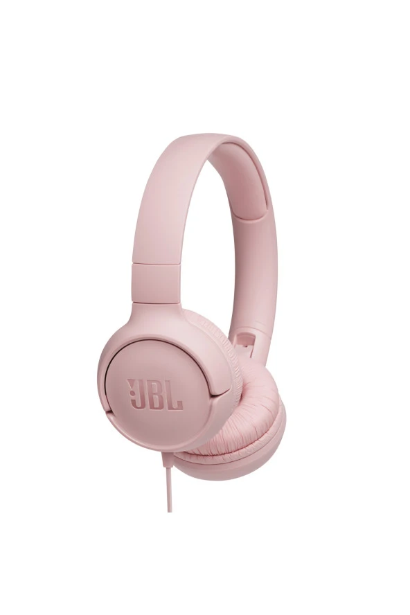 Tune 500 Pembe Kablolu Kulak Üstü Kulaklık (JBL Türkiye Garantili)