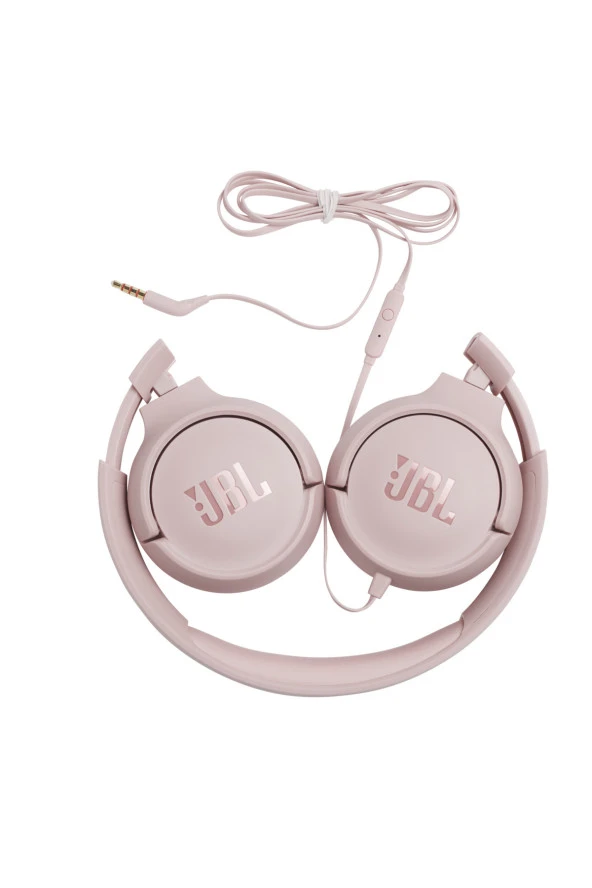 Tune 500 Pembe Kablolu Kulak Üstü Kulaklık (Jbl Türkiye Garantili) - 2