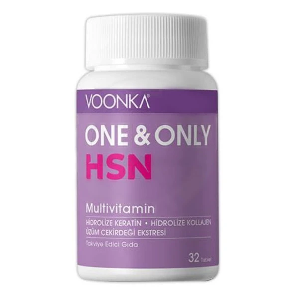 Voonka One & Only HSN Multi̇vi̇tami̇n 30 Tablet