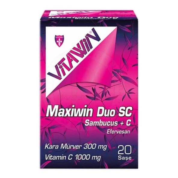 Vi̇tawi̇n Maxi̇wi̇n Duo SC Sambucus + C Efervesan 20 Tablet