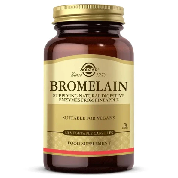 Solgar Bromelain 60 Kapsül