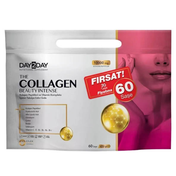 Day2Day The Collagen Beauty Intense 60 Saşe | Fırsat Paketi