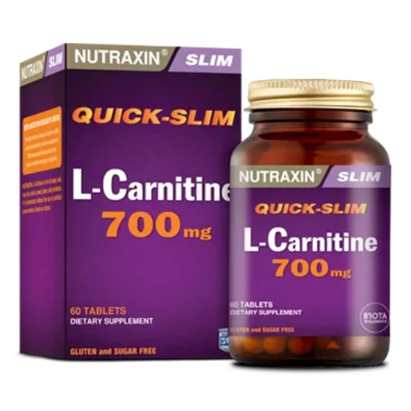 Nutraxin L-Carnitine 700 mg 60 Tablet