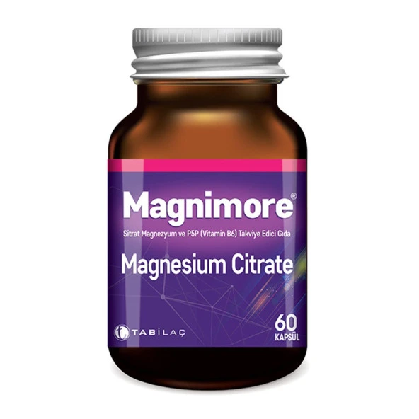 Magnimore Magnesium Citrate 60 Kapsül