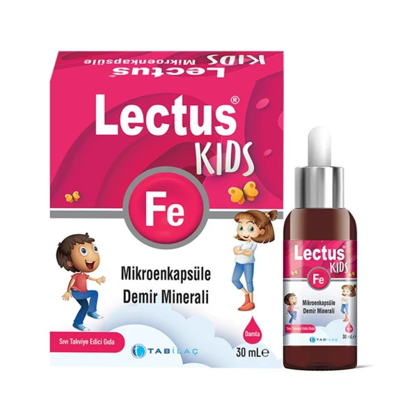 Lectus Kids Mikroenkapsüle Demir 30 ml