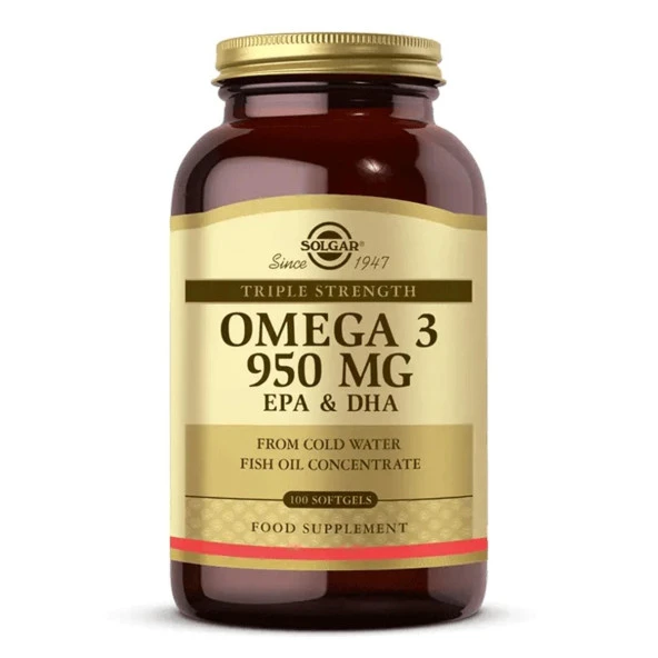 Solgar Omega 3 950 mg 100 Kapsül