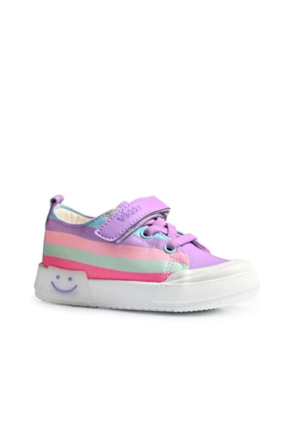 Vicco Elf 925.P23Y.243 Kız Çocuk Işıklı Sneaker Ayakkabı Lila 26-30
