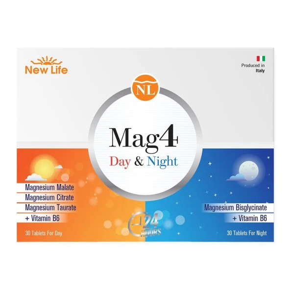 New Life Mag4 Day & Night 30 + 30 Tablet