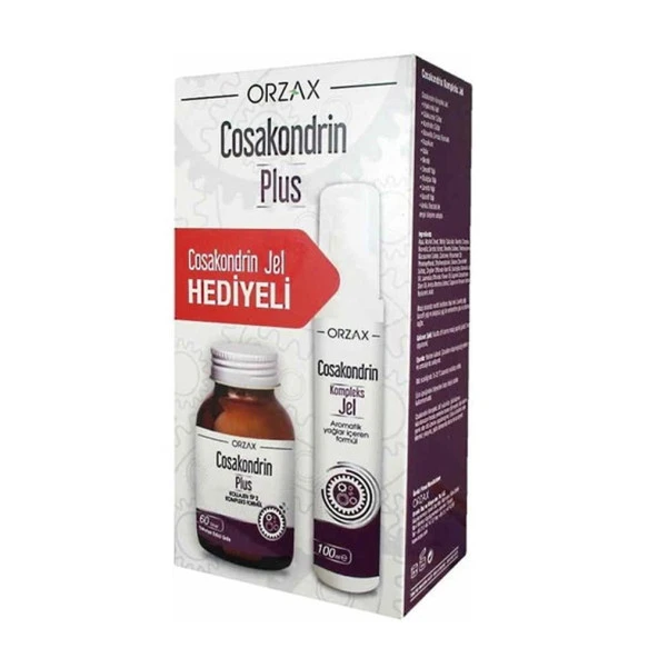 Cosakondrin Plus 60 Tablet + Cosakondrin Jel 100 ml Hediyeli