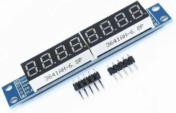 MAX7219 8 li 7-Segment Display Modülü