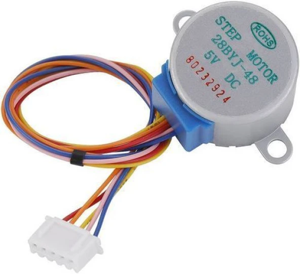 5V 4 Fazlı Step Motor