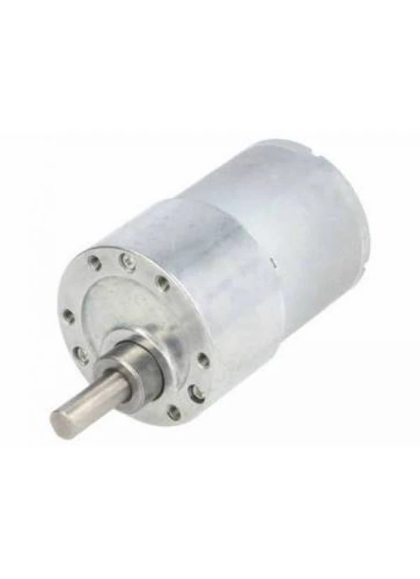 12V 100RPM 37mm Redüktörlü DC Motor