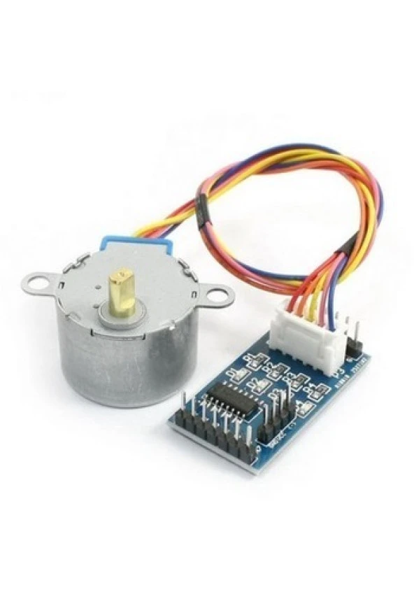 5V 4 Fazlı Step Motor  + ULN2003 Mavi Sürücü Kartı