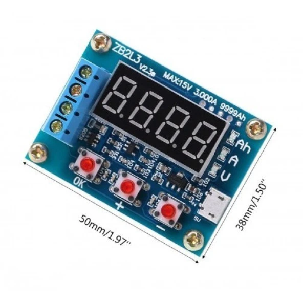 ZB2L3 Batarya Kapasite Test Edici - Resim 2