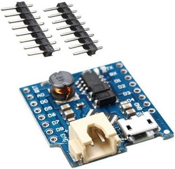 WeMos D1 Lithium Batarya Şarj Kartı ürün görseli