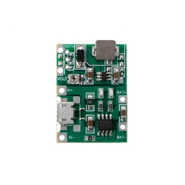 3.7V 4.2V Lityum Li-ion 18650 Batarya Şarj Kartı