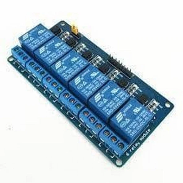 5V 6 Kanallı Optokuplörlü Röle ürün görseli