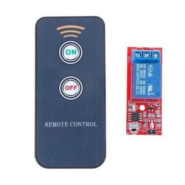 5V DC 10A Yeni Kablosuz Uzaktan Kumandalı Röle ürün görseli