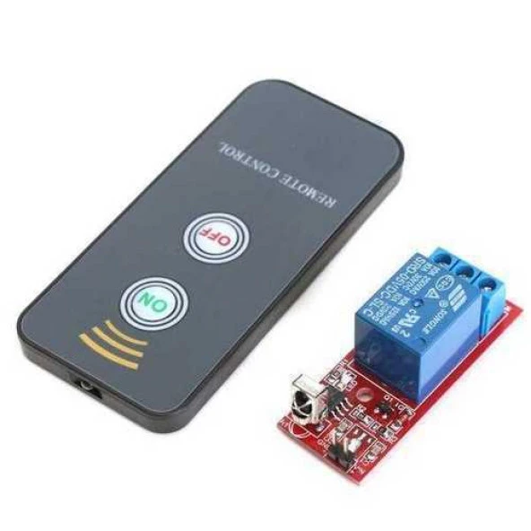 5V DC 10A Yeni Kablosuz Uzaktan Kumandalı Röle - Resim 2