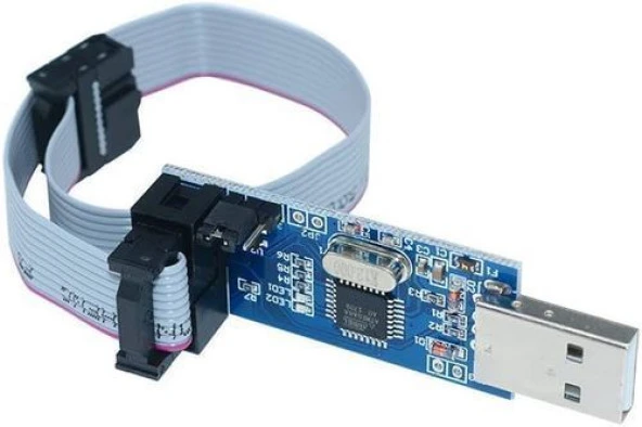 USBasp USB AVR Programlayıcı + Kablo