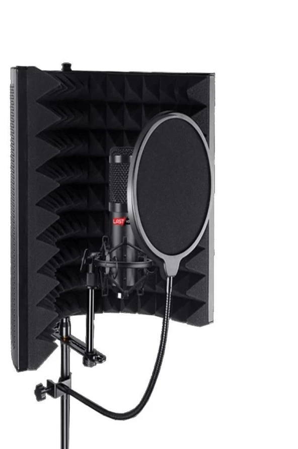 Lastvoice Pack Set-3 BM800 Mikrofon + Stand + Yalıtım Paneli + Filtre + Stüdyo Mikser - 2