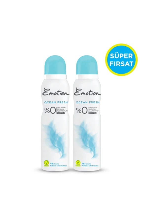 Ocean Fresh 2'li Kadın Deodorant 2x150ml