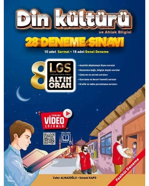 LGS ALTIN ORAN 8.SINIF DİN KÜLTÜRÜ VE AHLAK BİLGİSİ 28 DENEME SINAVI
