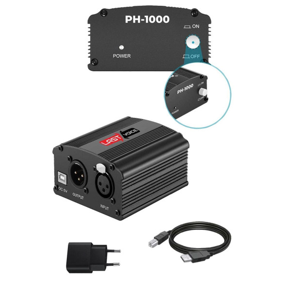 Lastvoice Home Paket BM800 Mikrofon + Set-01 Stand + Phantom Power - 2