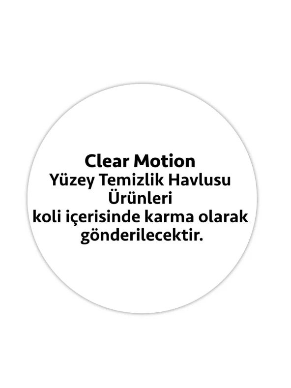 Clearmotion Yüzey Temizlik Havlusu (12x100) 1200 Yaprak - 6