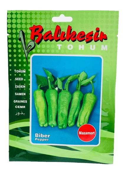 BALIKESİR TOHUMCULUK BİBER TOHUMU MAZAMORT (10 GR)