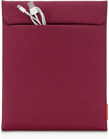 Cote&Ciel iPad Taşıma Kılıfı Tekstil Red Melange - 5