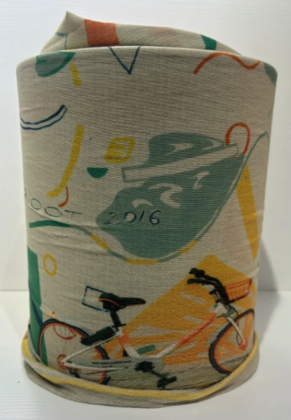 TEX XBYC 6513 BANDANA - KREM SARI YEŞİL