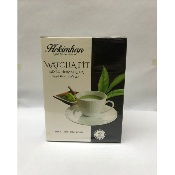 HEKİMOĞLU MATCHA FİT 45'Lİ ÇAY