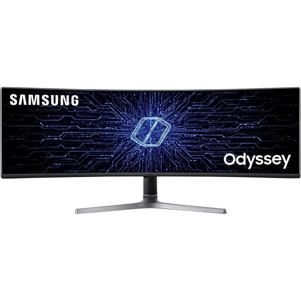 Samsung LC49RG90SSRXUF 49 Inç Crg9 4 Ms 120 Hz Dual Qhd QLED Kavisli Gaming Monitör - 1