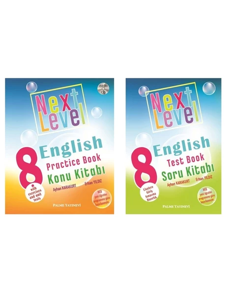 LGS 8.SINIF NEXT LEVEL ENGLISH PRACTİCE VE TEST BOOK SORU KİTABI