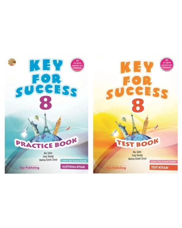 LGS KEY FOR SUCCESS 8 PRACTICE BOOK VE TEST BOOK