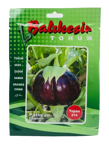 BALIKESİR TOHUMCULUK PATLICAN TOHUMU TOPAN (10 GR)