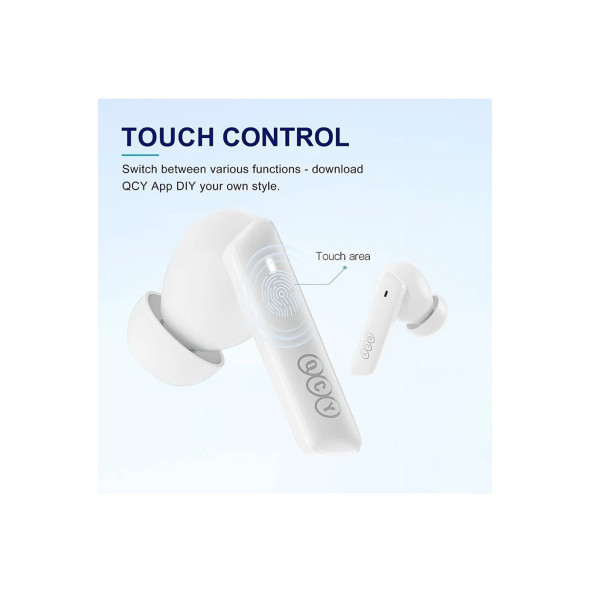 QCY Melobuds HT05 TWS ANC Beyaz Kulak İçi Bluetooth Kulaklık - 7