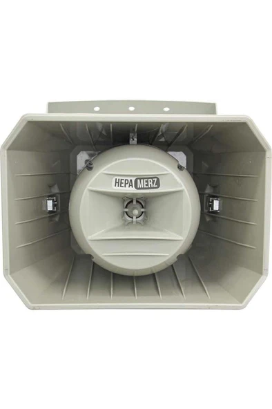 Hepa Merz HR-400 Açık Alan Güçlü Aqua Horn Hoparlör 400 Watt 100V Trafolu ürün görseli 1