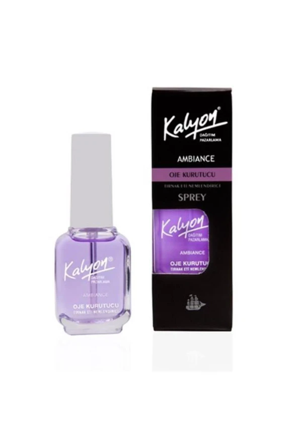 Kalyon Oje Kurutucu ve Tırnak Eti Nemlendirici Sprey 17 ml