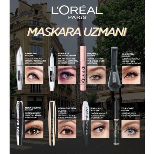 Loreal Volumissime X5 Extra Black Mascara - 4