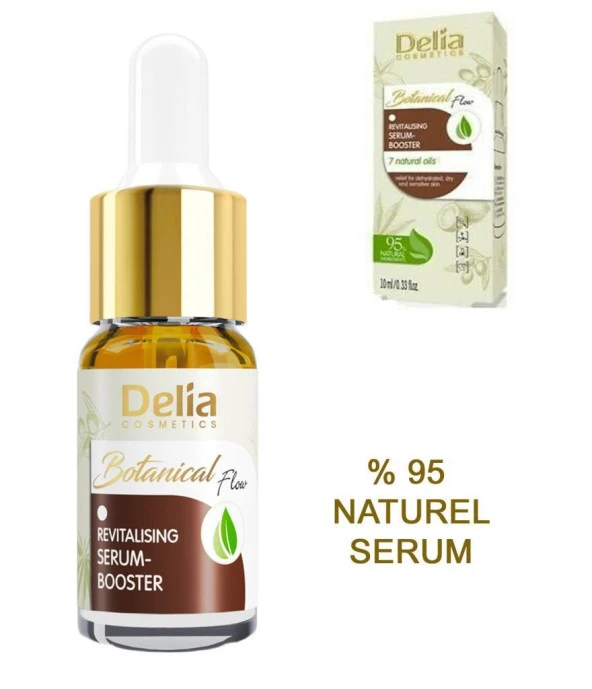 Delia Batanical Revitalising 95 Organik Mucizevi Cilt Yenileyici Yağ 10 ml Booster