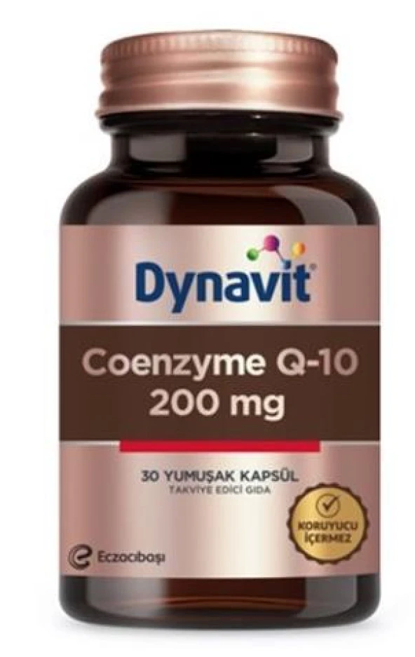 Dynavit Coenzyme Q10 100 mg 30 Kapsül