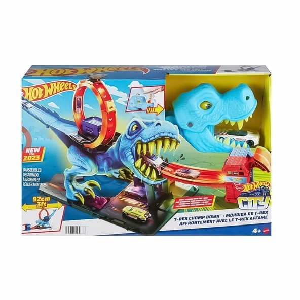 HKX42 Hot Wheels Dinozor ile Mücadele Oyun Seti