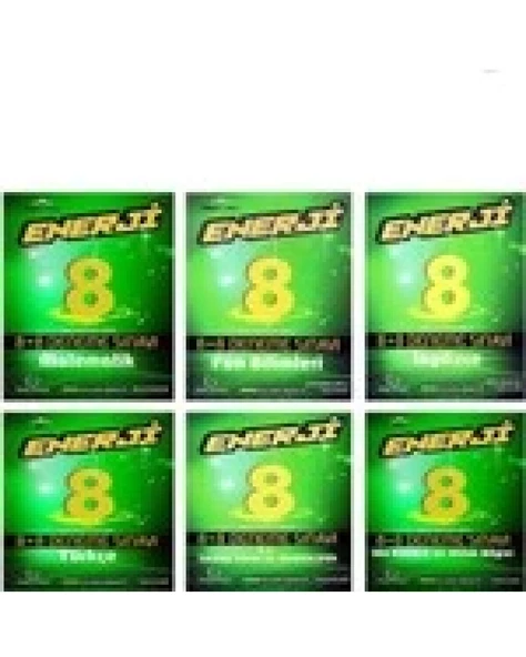 LGS 8. Sınıf Enerji Serisi 8 + 8 Deneme Seti 6 Kitap